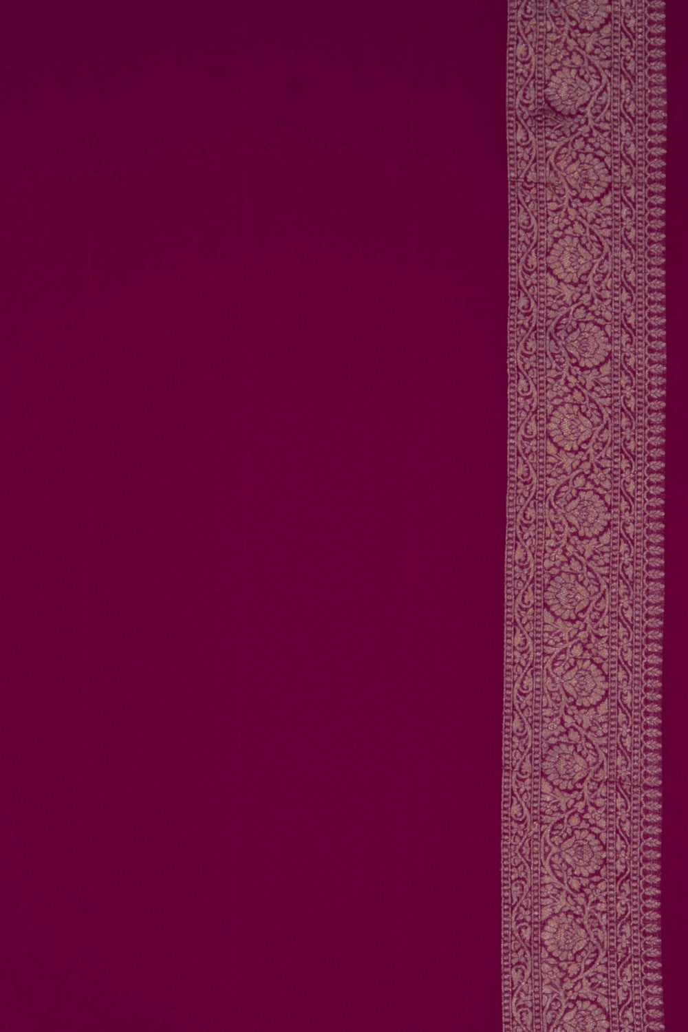 Banarasi Chiffon Pink Saree