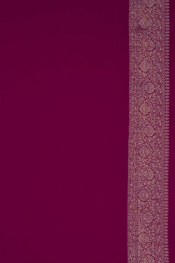 Image of Banarasi Chiffon Pink Saree