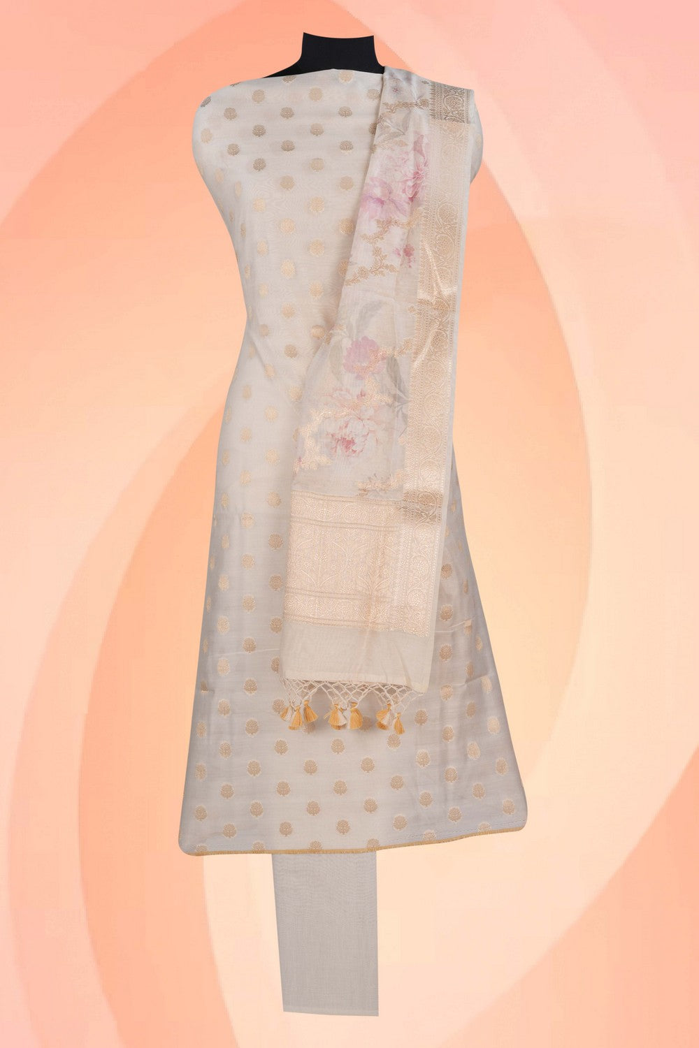 Image of Unstitched Suit Set Fabric (3 Pcs Set)