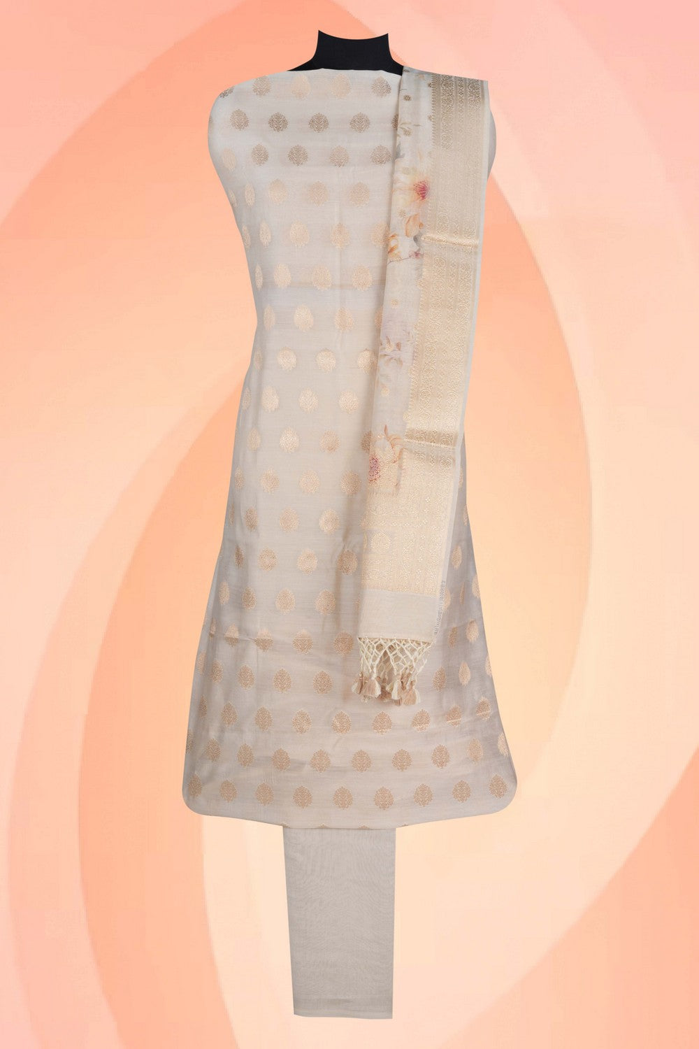 Image of Unstitched Suit Set Fabric (3 Pcs Set)