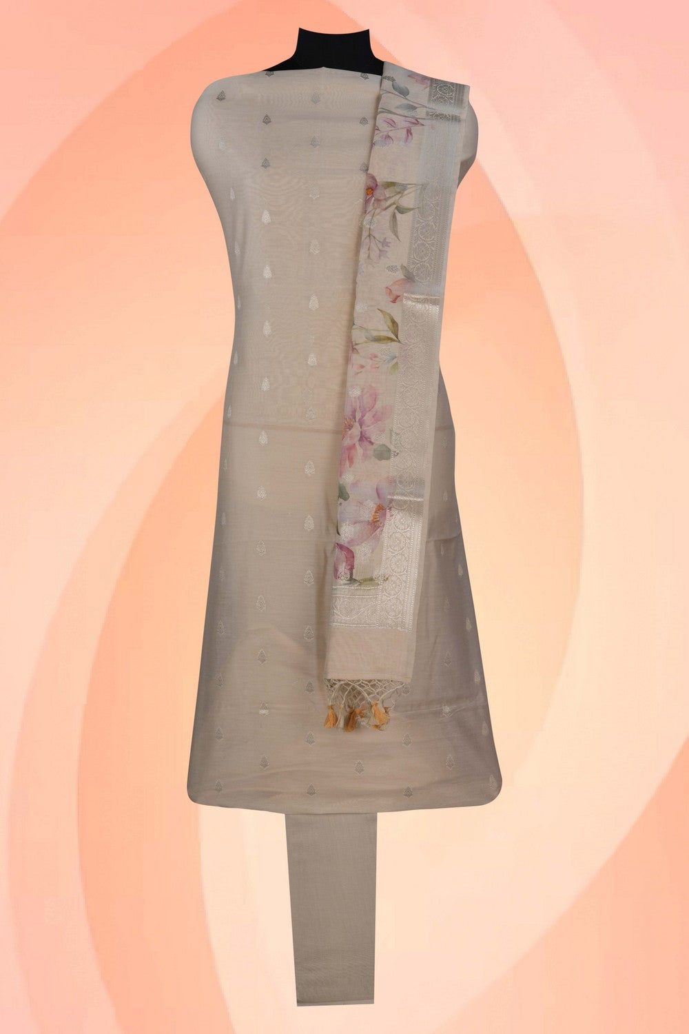 Image of Unstitched Suit Set Fabric (3 Pcs Set)