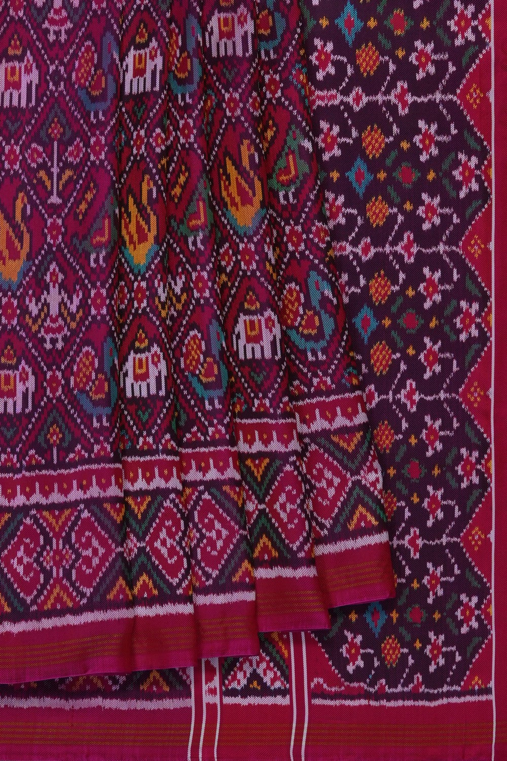 Image of Rajkot Twill Silk Saree