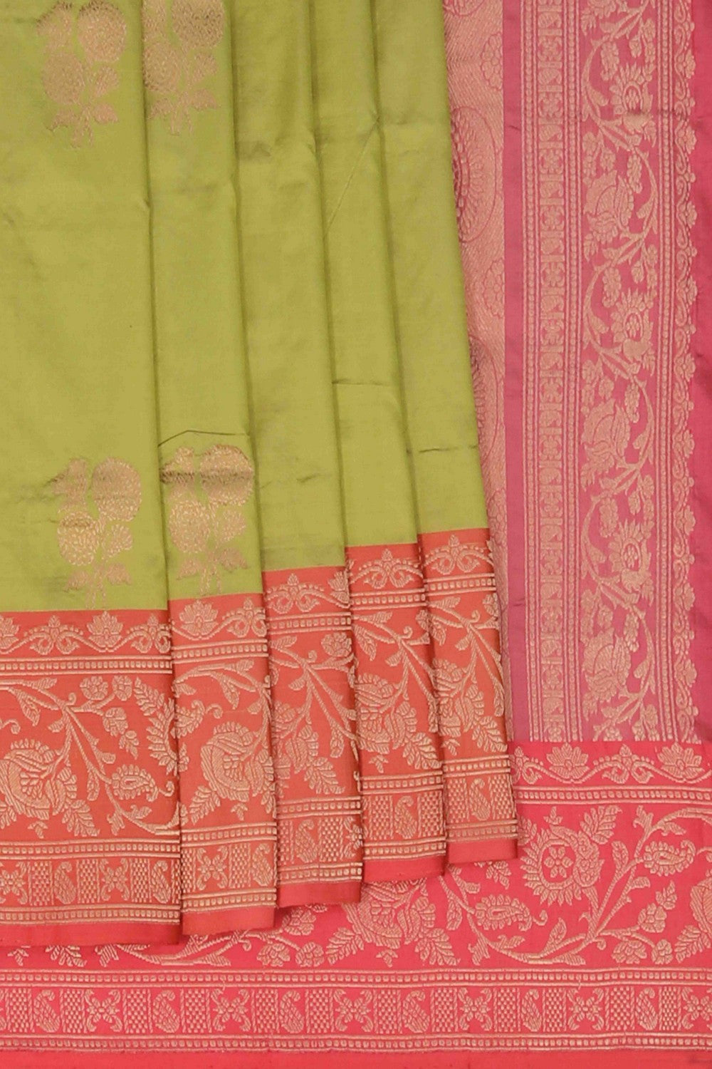 Image of Banarasi Katan Silk Saree