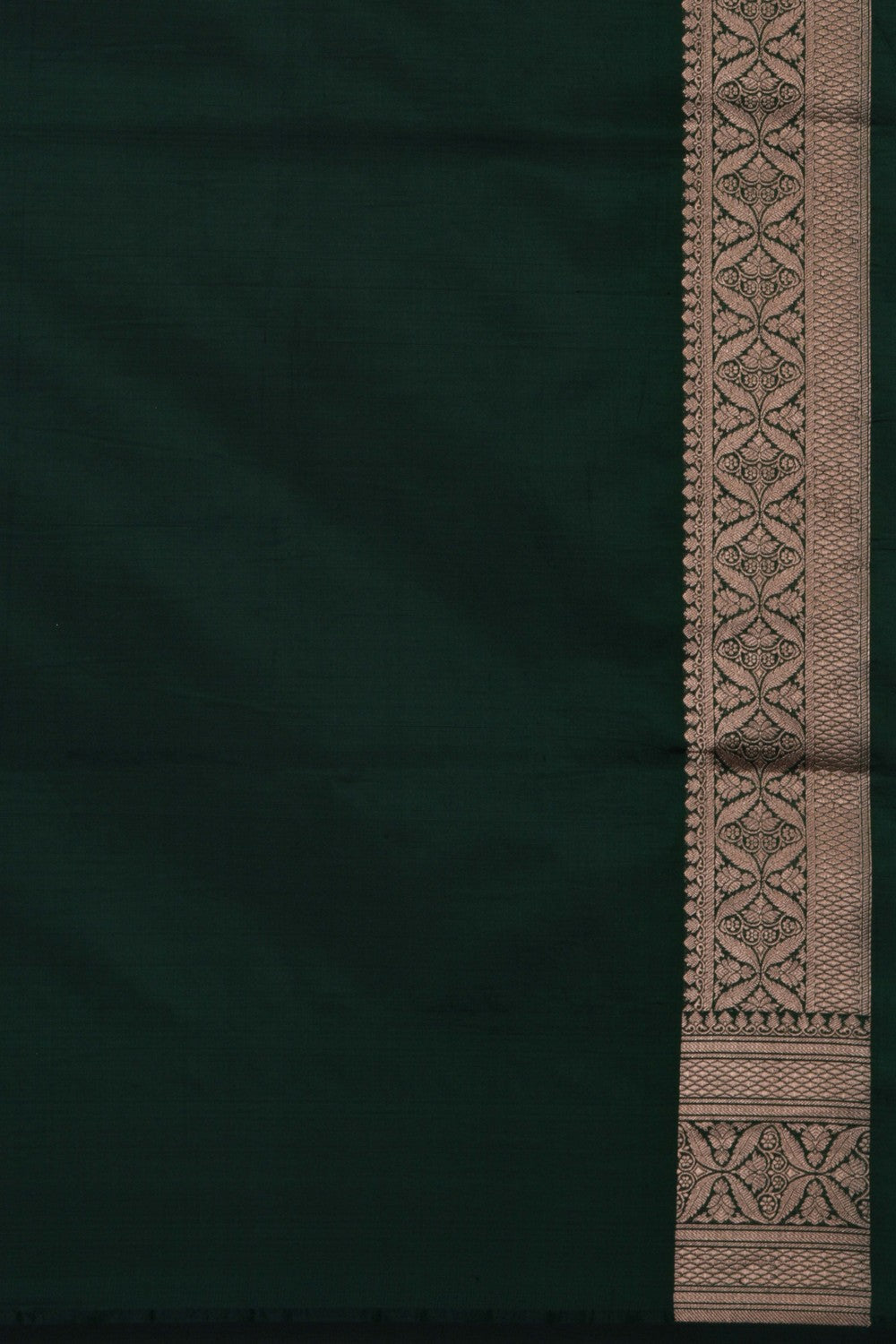 Image of Banarasi Katan Silk Green Saree