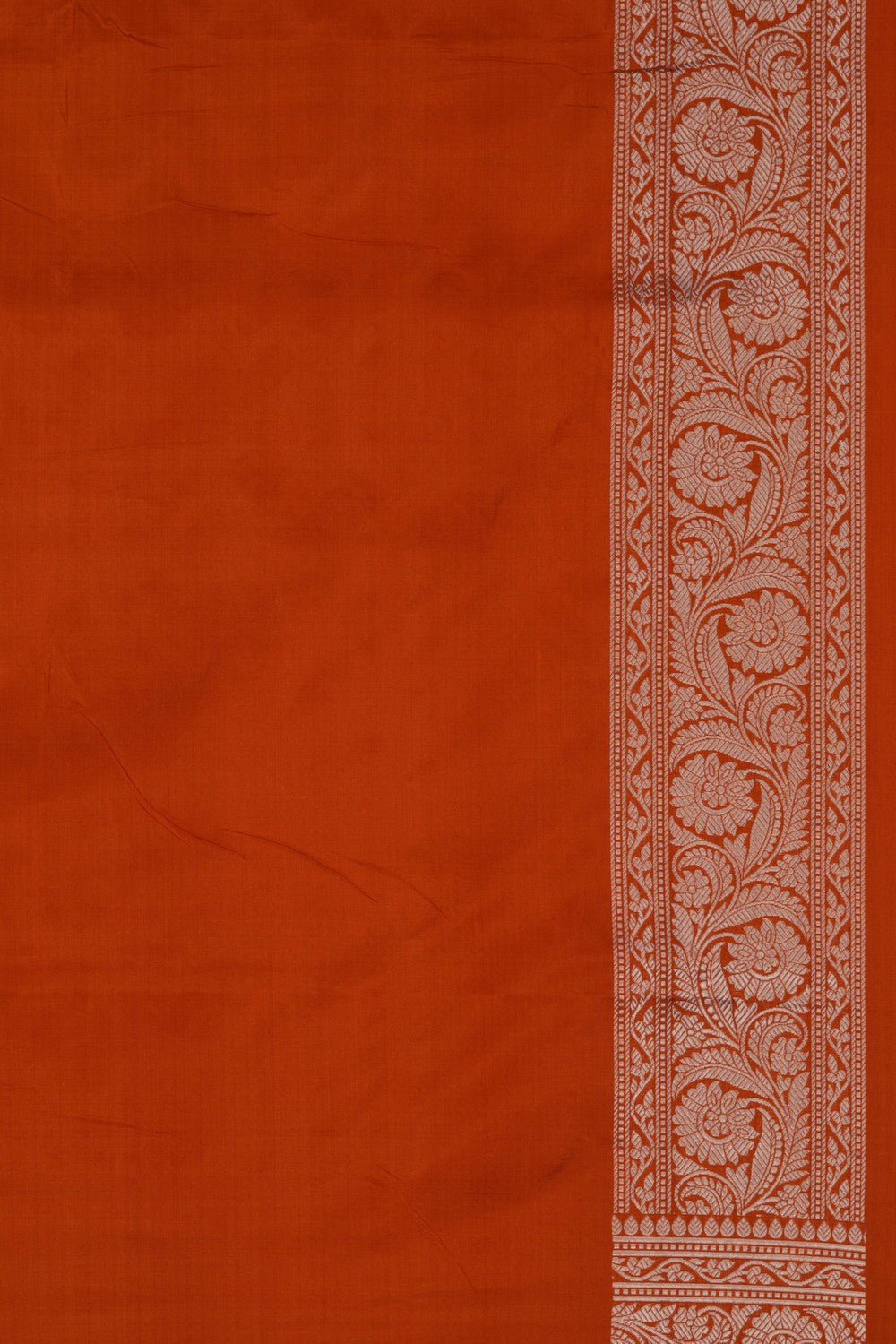 Banarasi Katan Silk Orange Saree