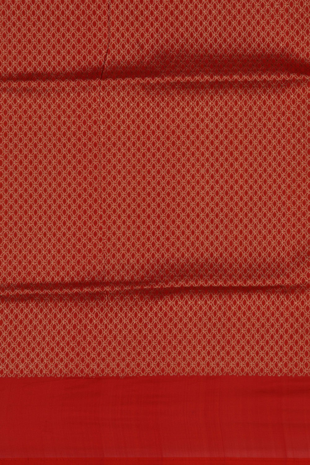 Image of Banarasi Katan Silk Orange Saree