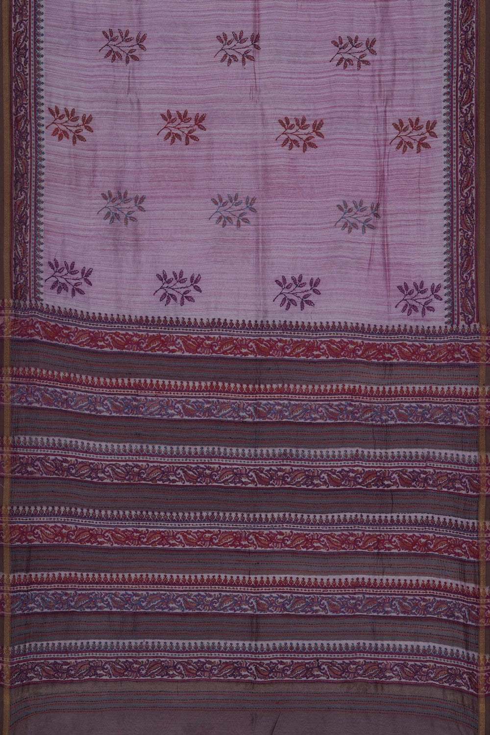 Image of Pink Chanderi Silk Cotton Saree