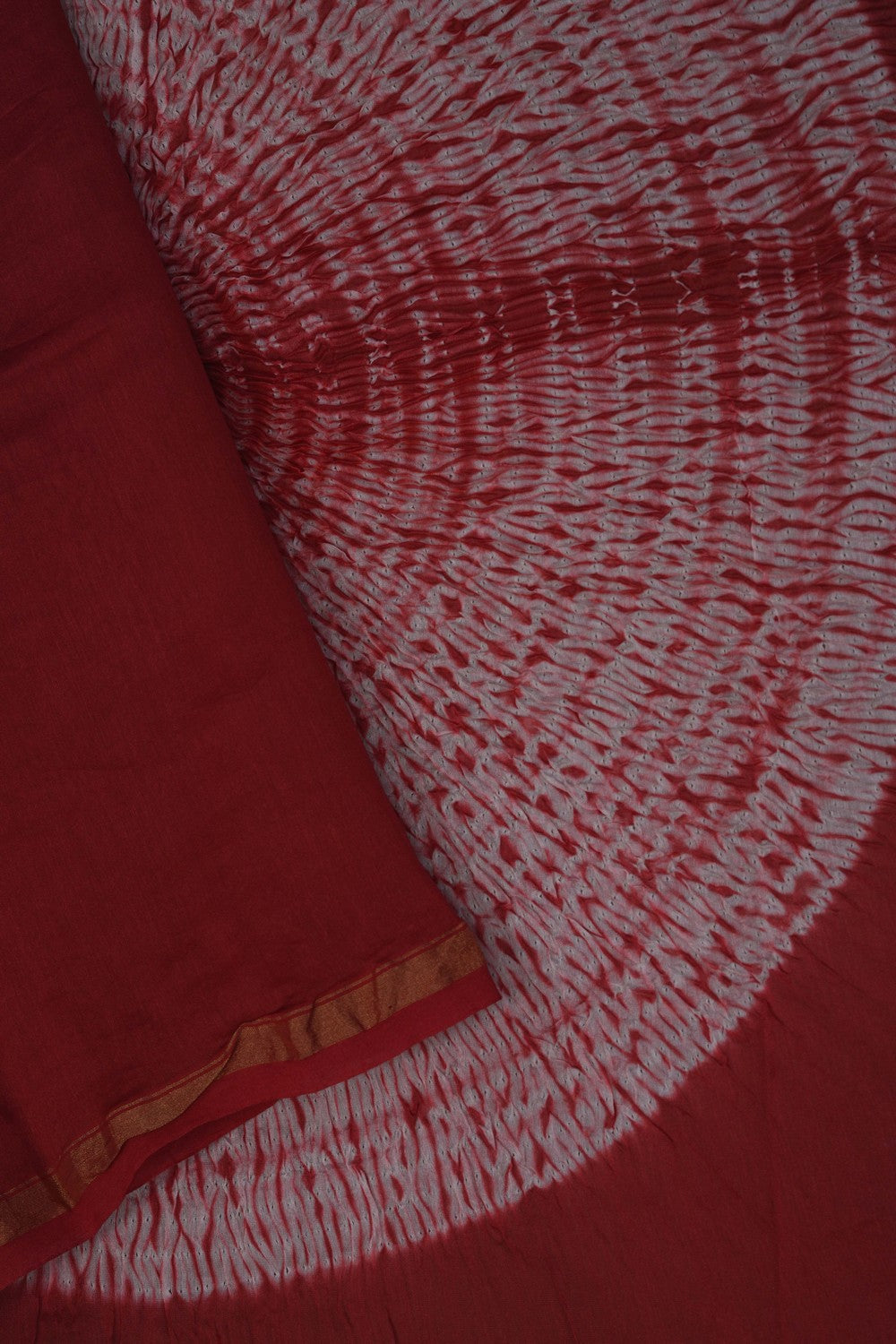 Image of Shibori Print Saree