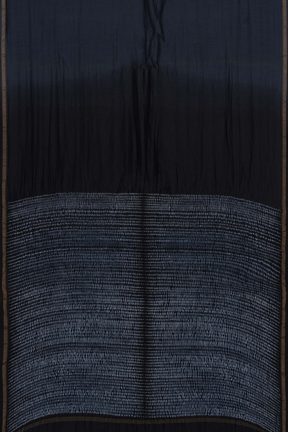Image of Grey Chanderi Silk Cotton Saree