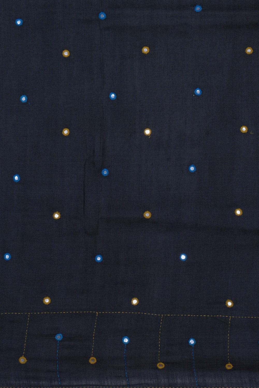 Image of A Tussar Printed Grey Saree