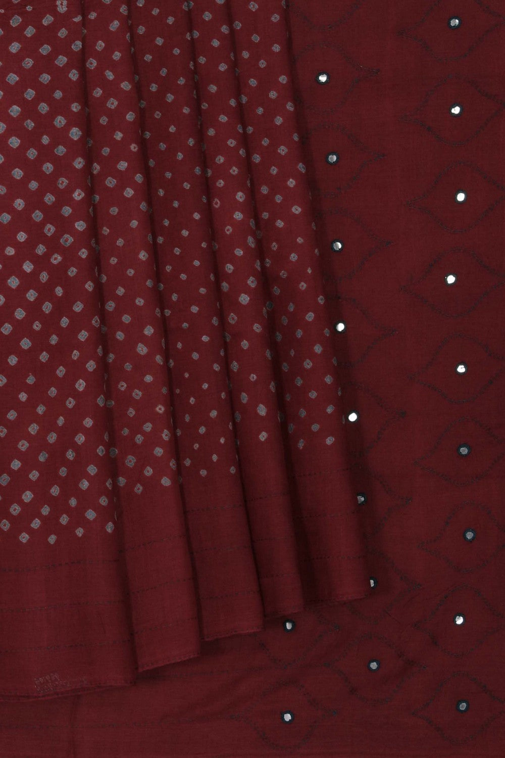 Image of A Tussar Embroidery Saree