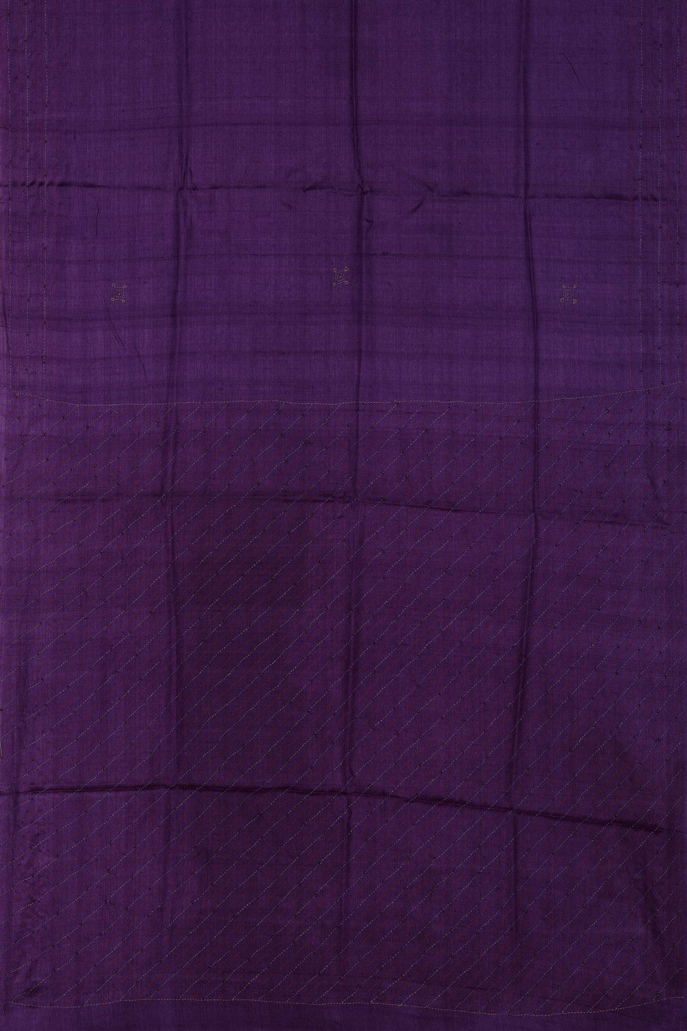 A Tussar Embroidery Saree