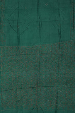 Image of A Tussar Embroidery Saree