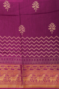 Image of A Contemporary Charm Pink Saree