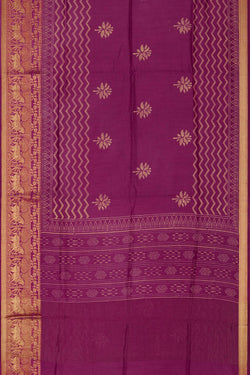 Image of A Contemporary Charm Pink Saree