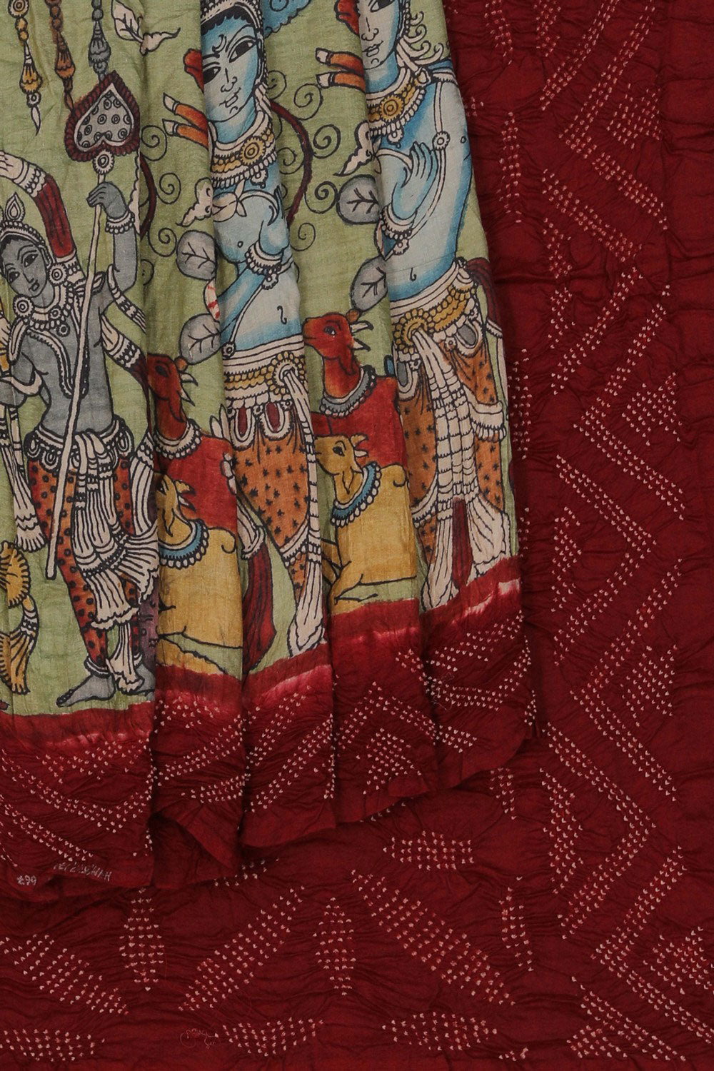 Image of Bandhani Saree