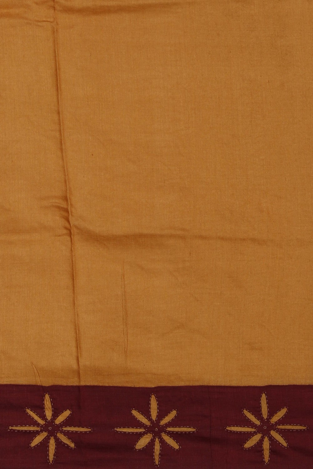 A Tussar Embroidery Saree