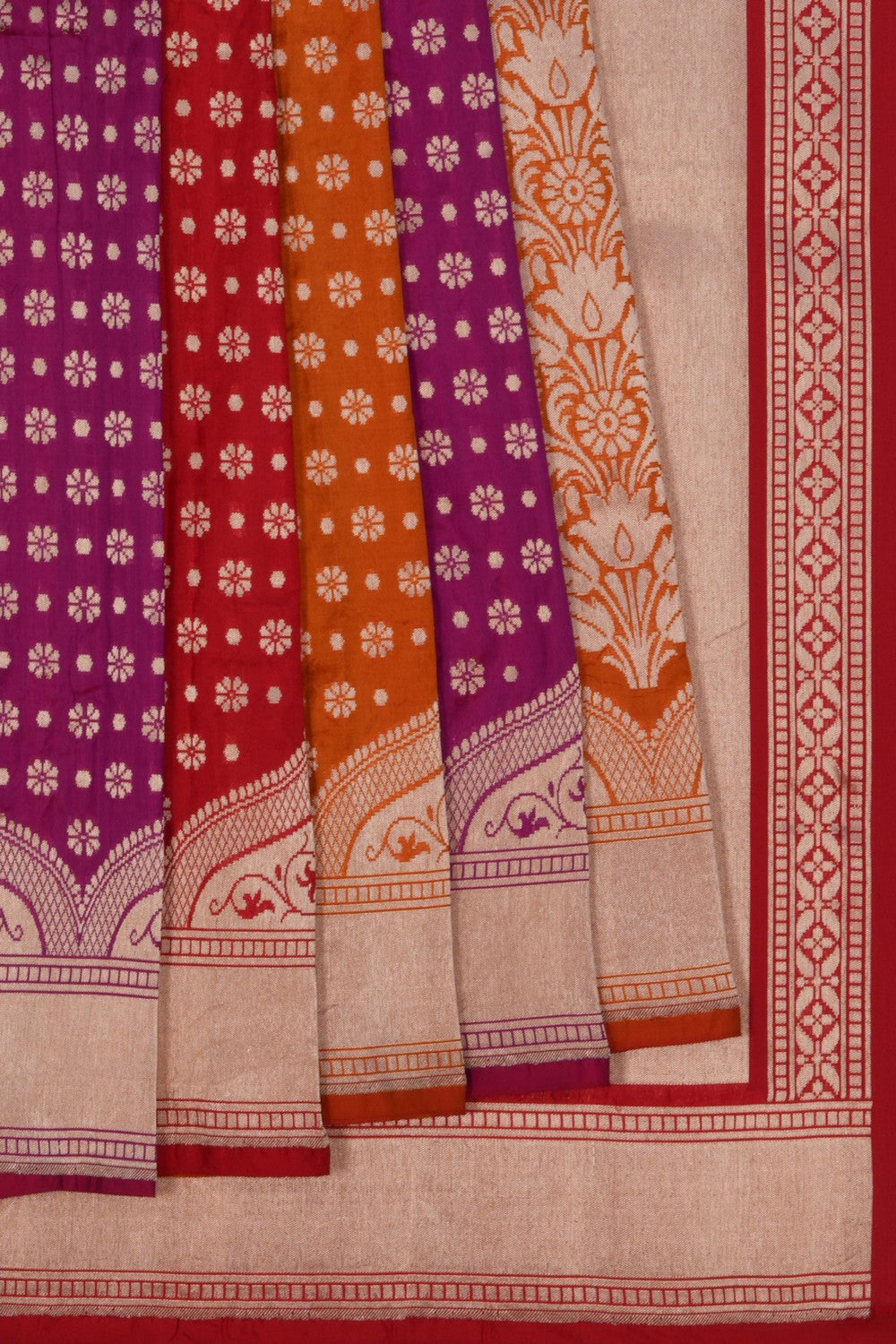 Image of Banarasi Katan Silk Brocade Saree