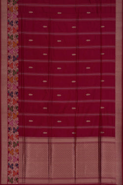 Image of Banarasi Katan Silk Pink Saree