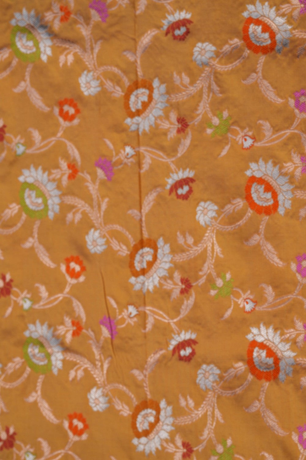 Image of Banarasi Katan Silk Gold Saree