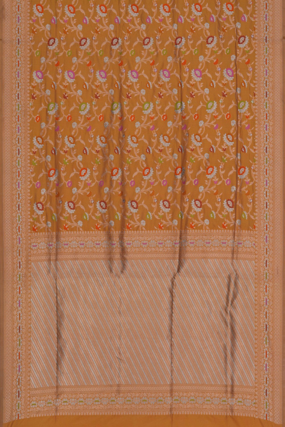 Image of Banarasi Katan Silk Gold Saree