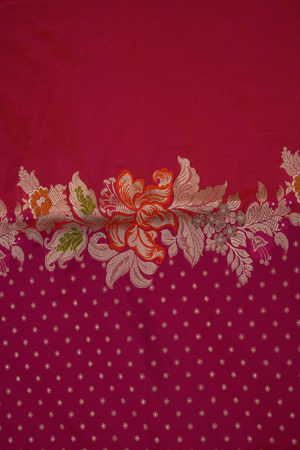Image of Banarasi Katan Silk Pink Saree