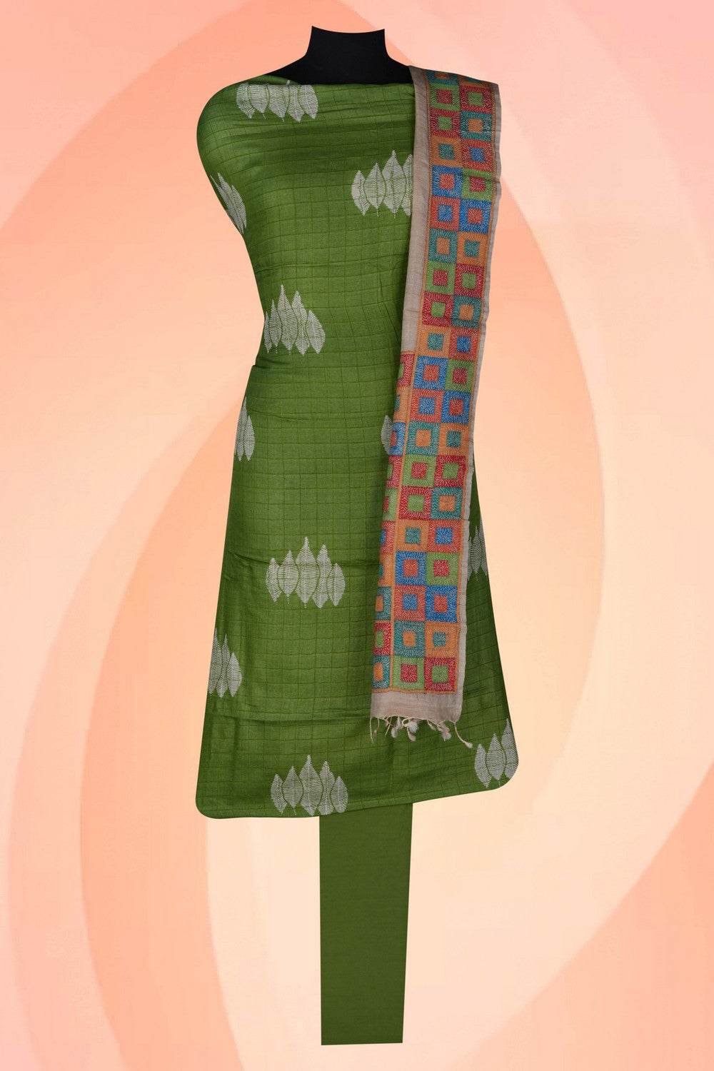 Image of Unstitched Suit Set Fabric (3 Pcs Set)