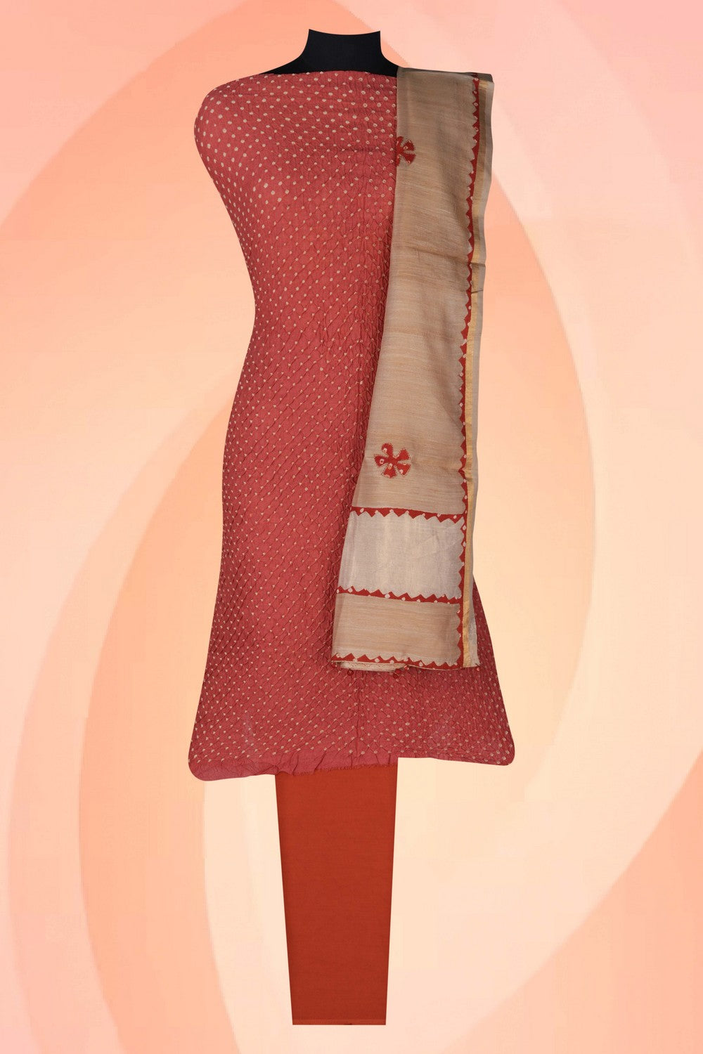 Image of Unstitched Suit Set Fabric (3 Pcs Set)