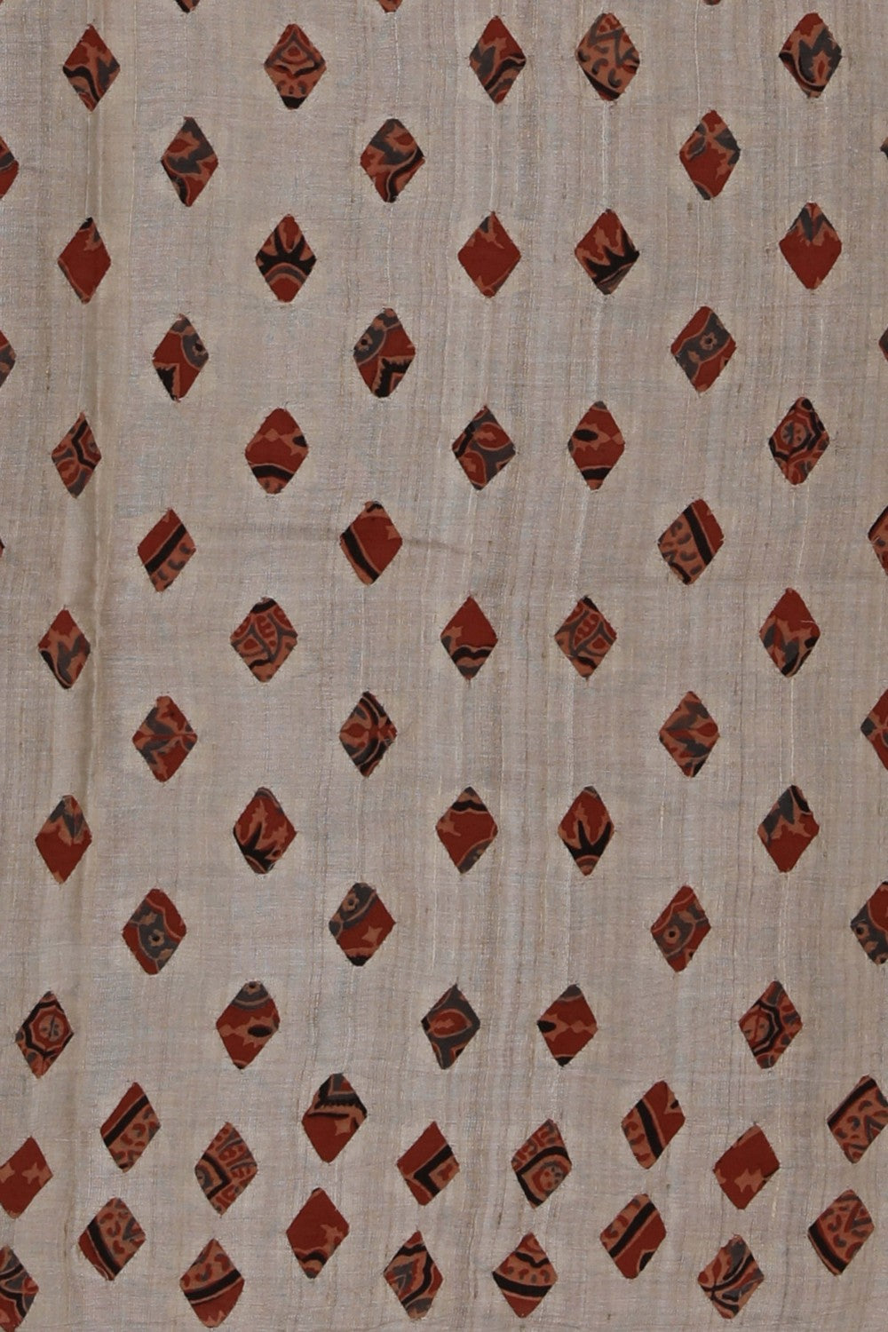 Image of Ajrakh Printed Saree