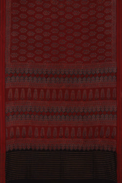 Image of Ajrakh Printed Saree