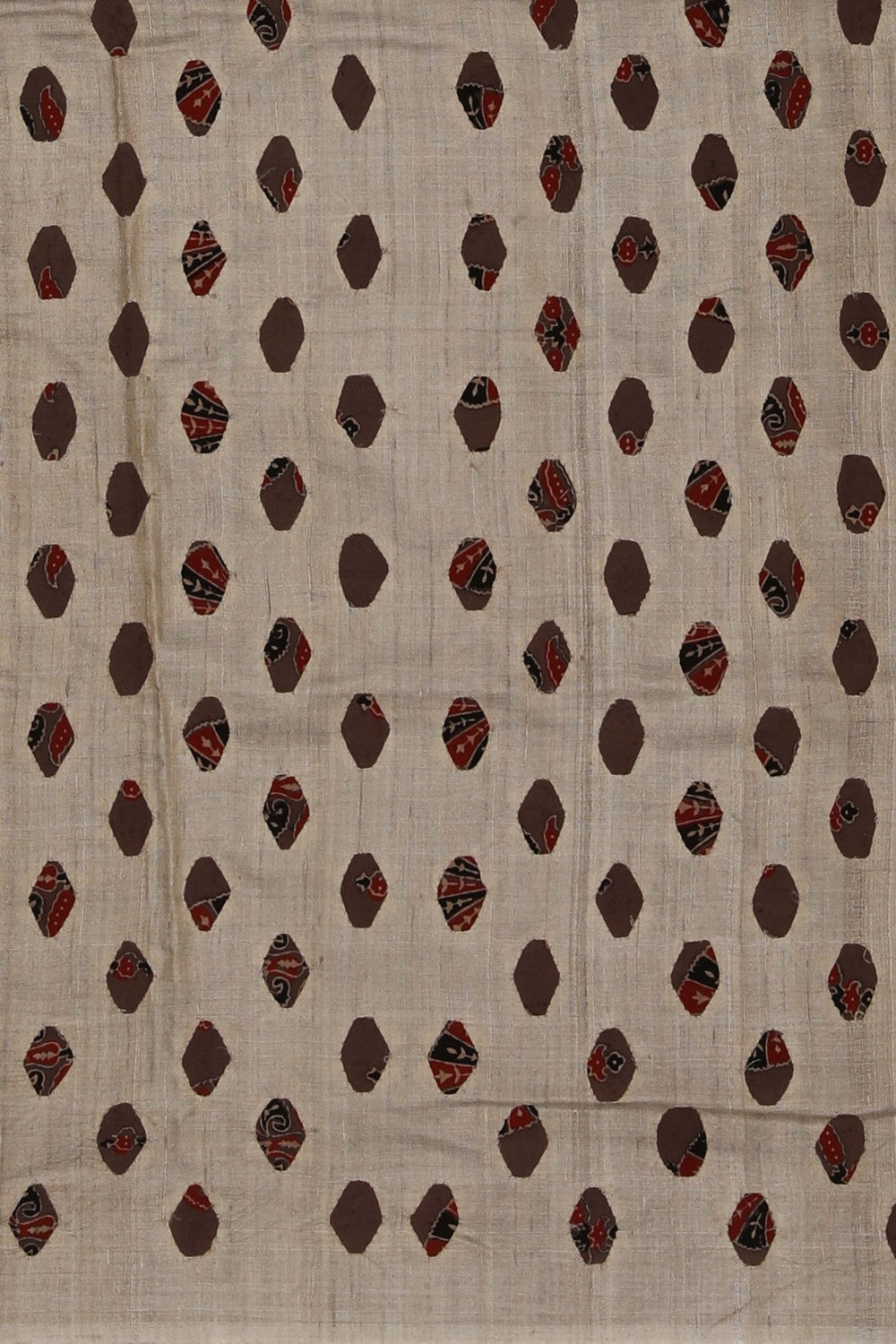 Image of Ajrakh Printed Saree