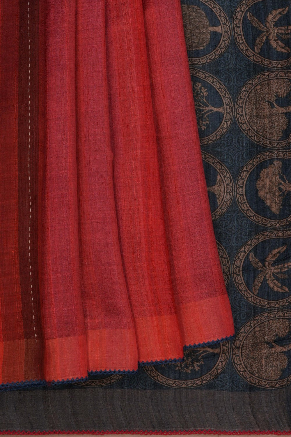 Contemporary Charm Tussar Silk Saree