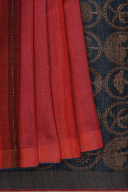 Image of Contemporary Charm Tussar Silk Saree