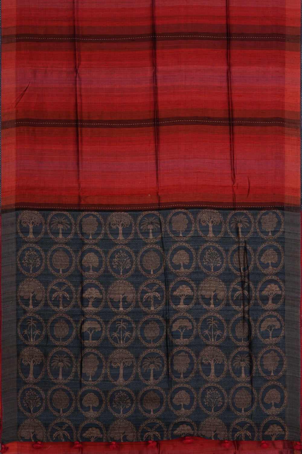 Contemporary Charm Tussar Silk Saree