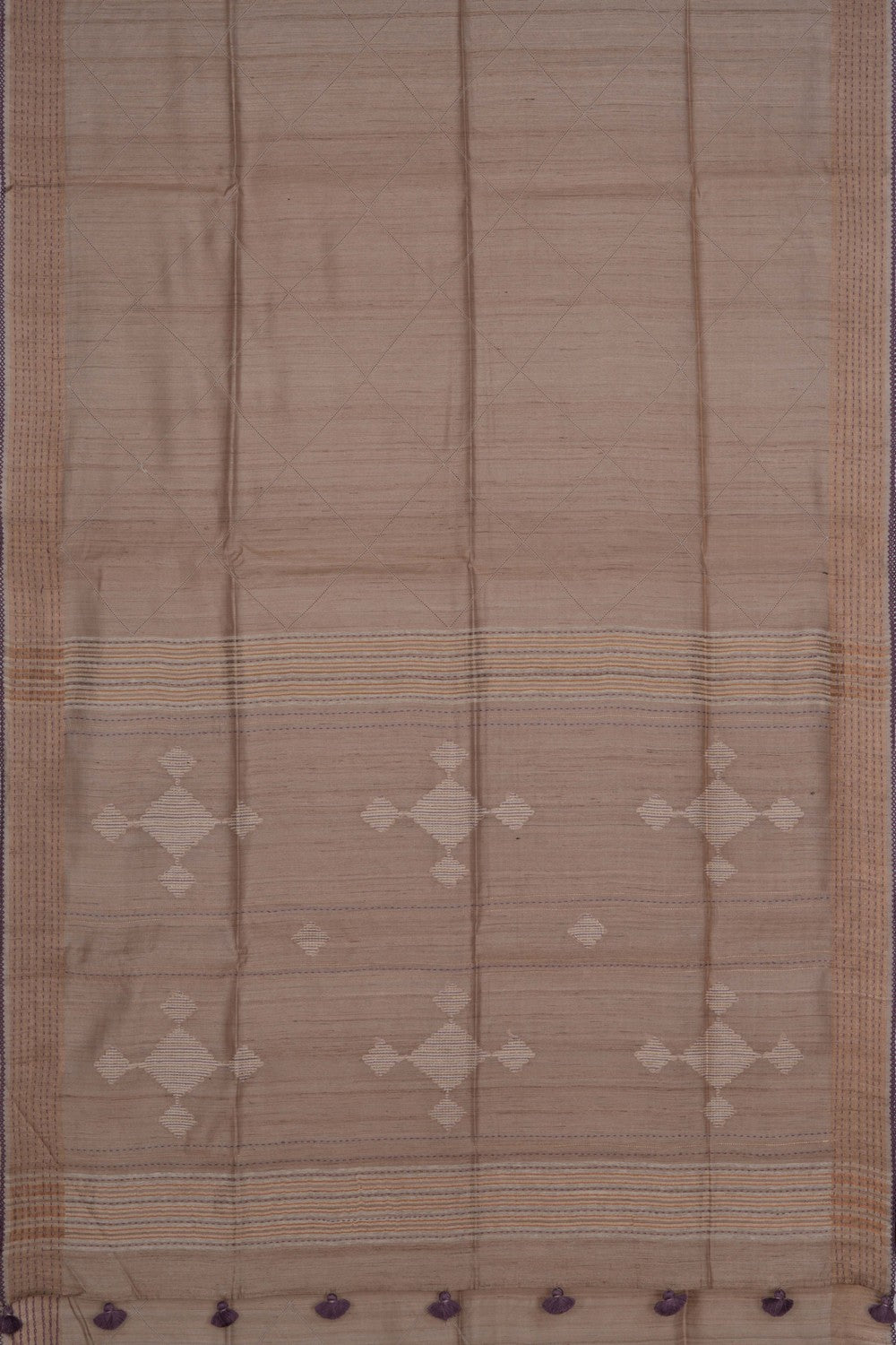 Image of Contemporary Charm Tussar Silk Saree