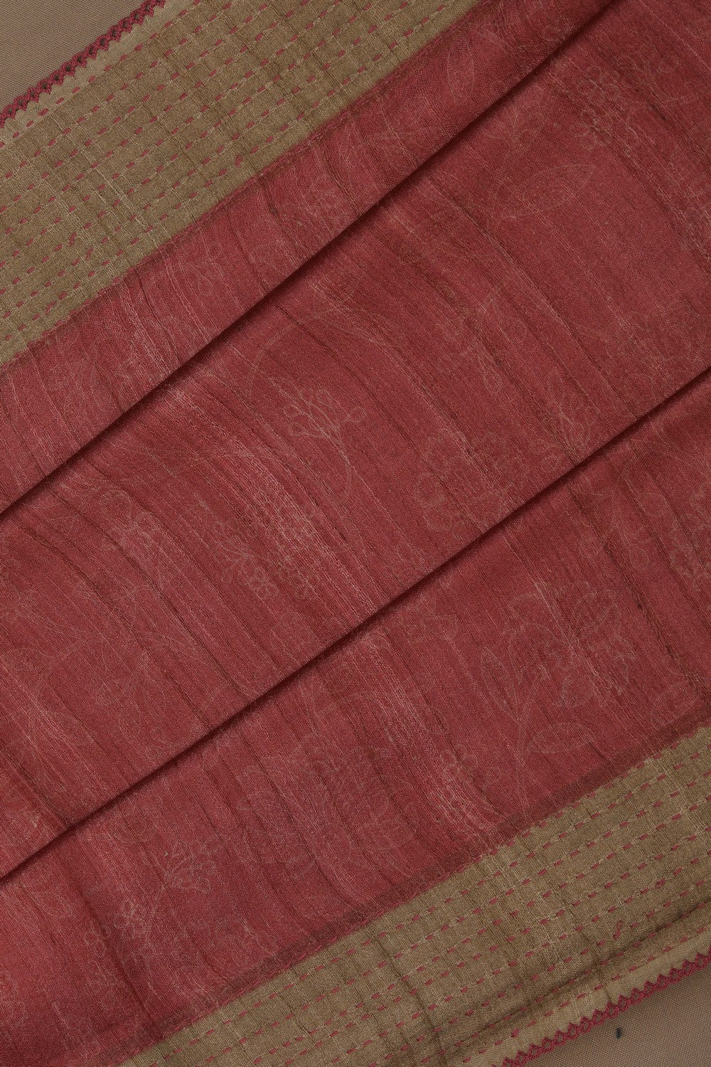 Image of Contemporary Charm Tussar Silk Saree