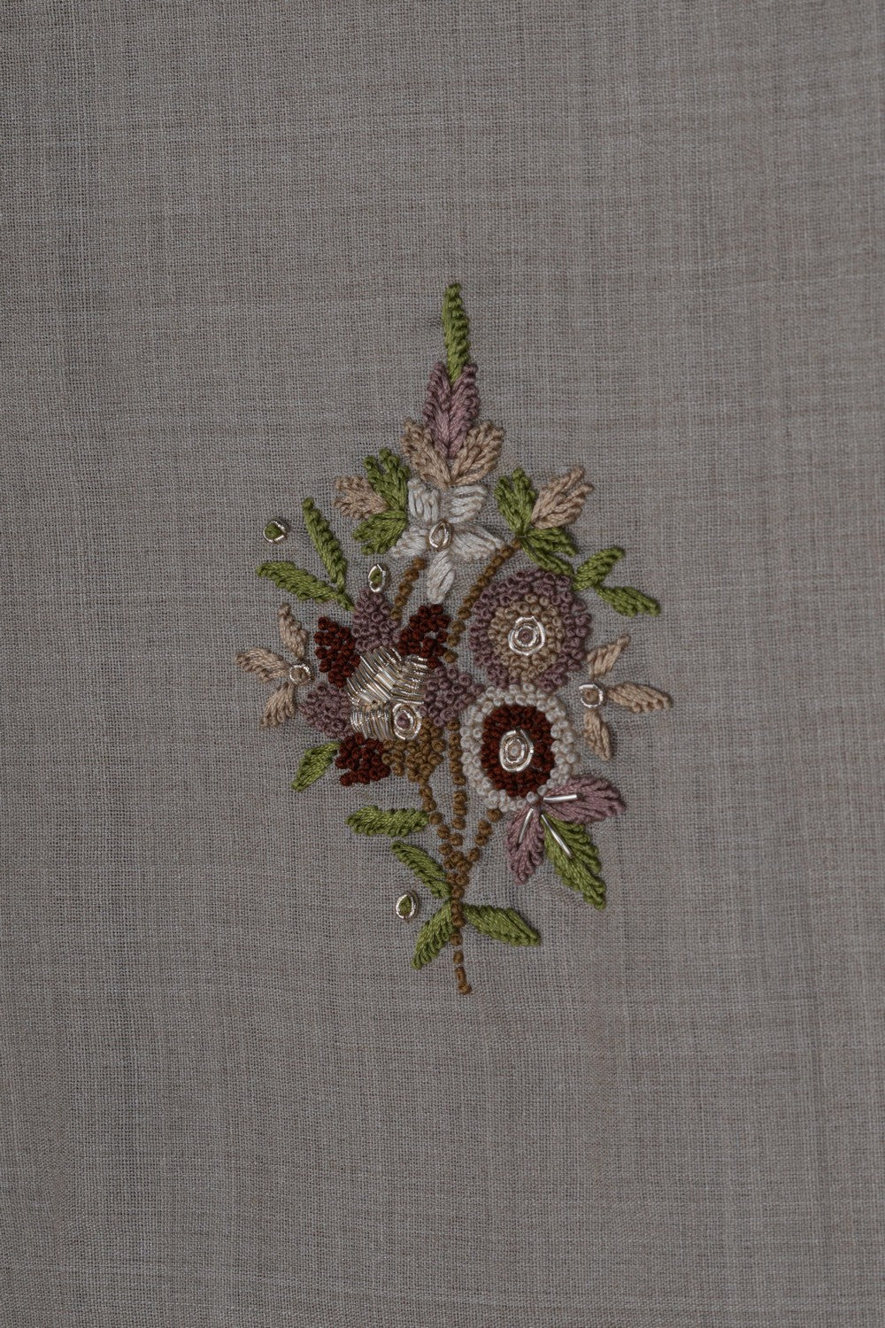 Tussar Silk Embroidery Saree