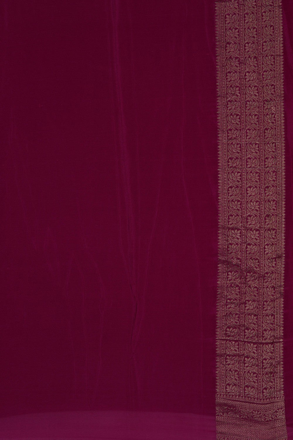 Image of Banarasi Crepe Silk Pink Saree