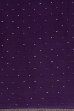Image of Banarasi Crepe Silk Violet Saree