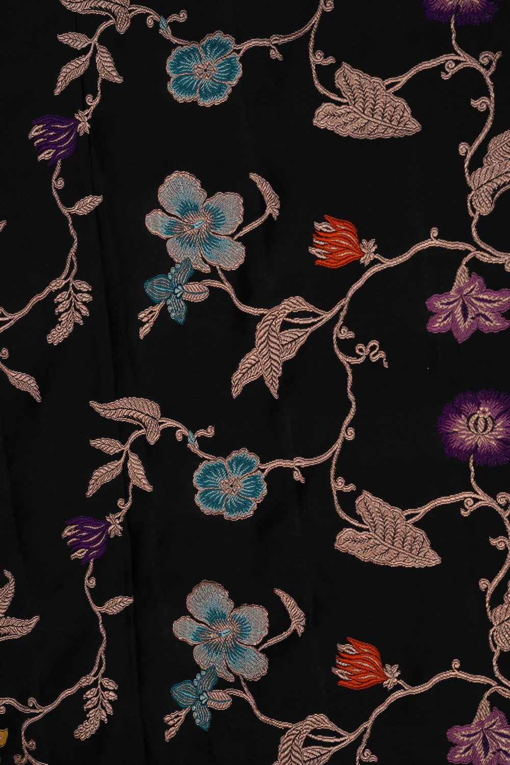 Banarasi Silk Black Saree