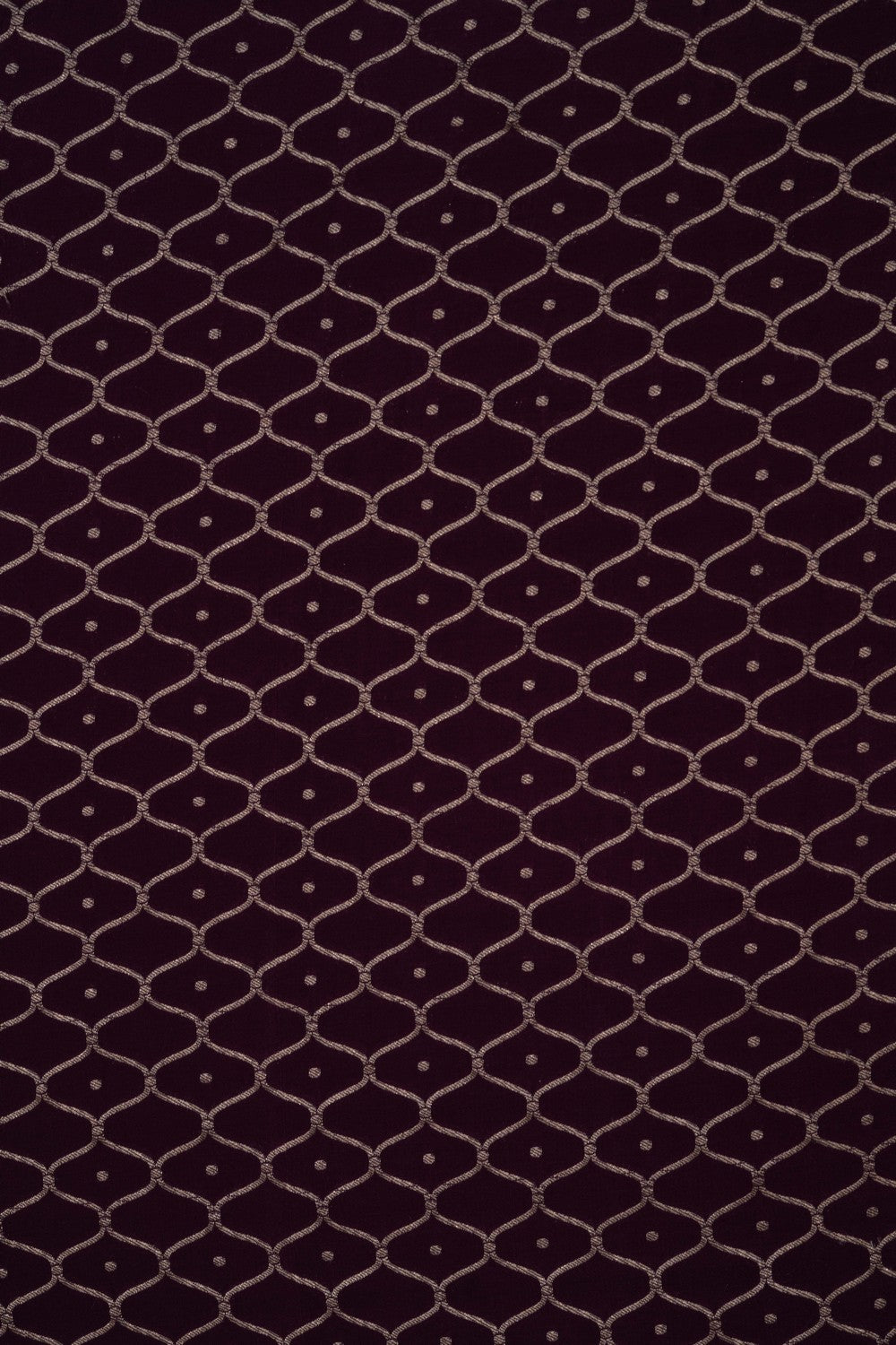 Banarasi Crepe Purple Saree