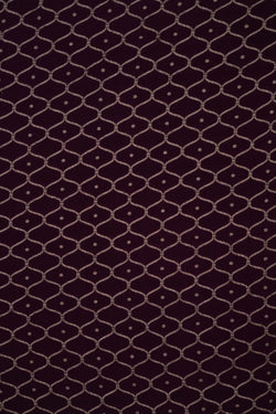 Image of Banarasi Crepe Purple Saree