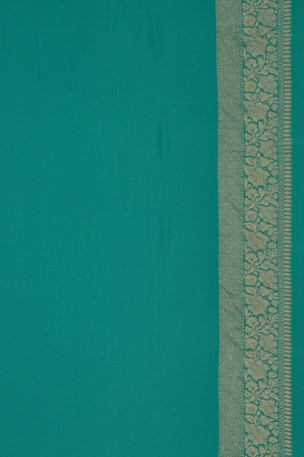 Image of Banarasi Georgette Sea Green Saree