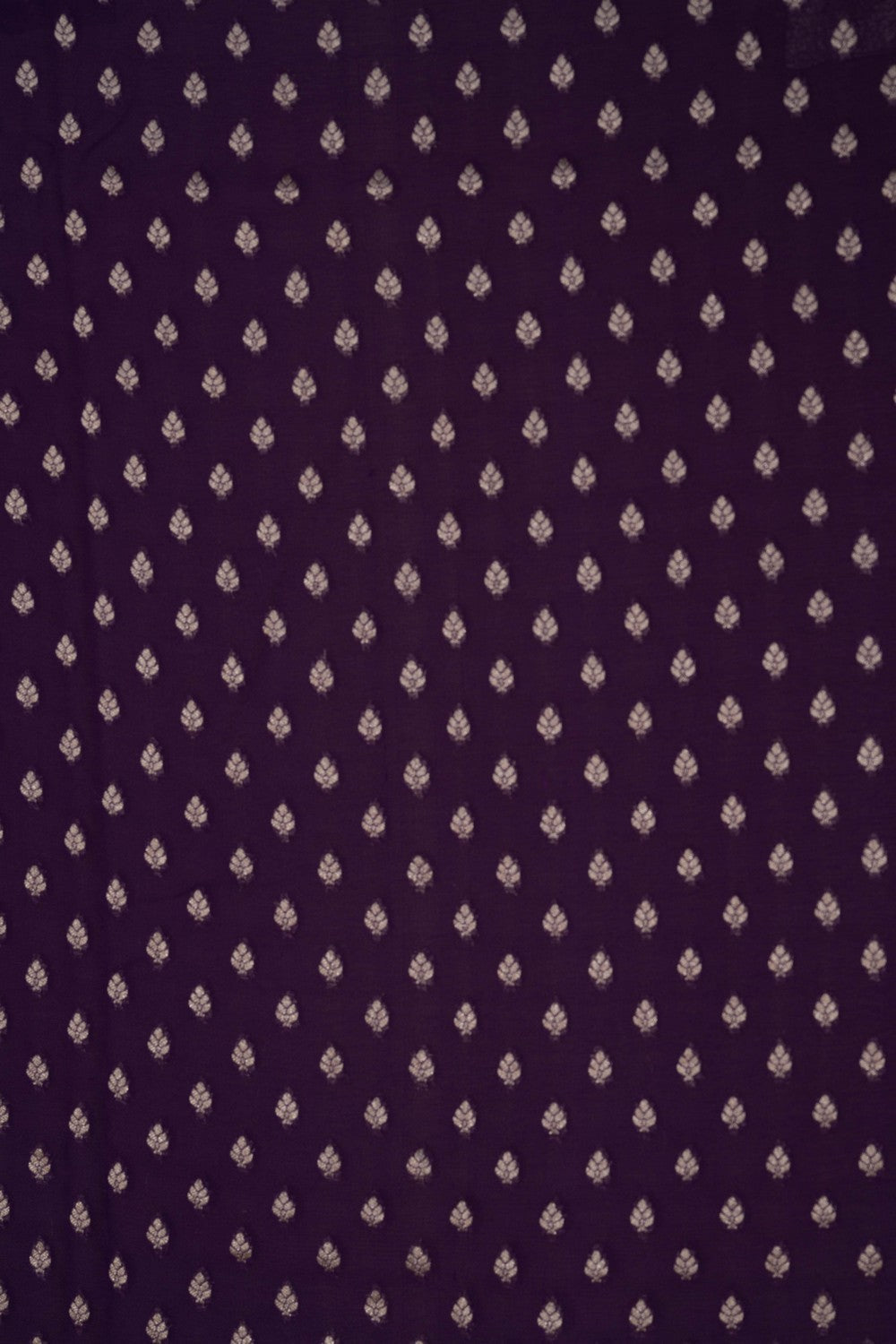 Banarasi Georgette Purple Saree