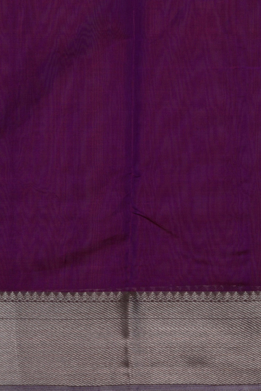 Chanderi Tissue Silk Purple Saree