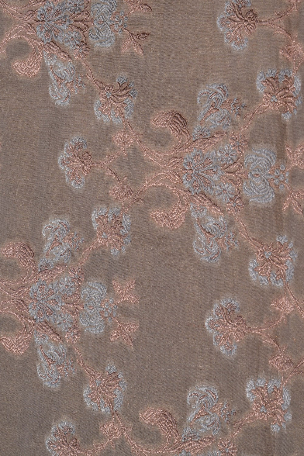 Image of Banarasi Katan Silk Off-White Saree