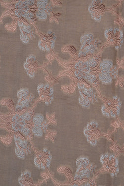 Image of Banarasi Katan Silk Off-White Saree