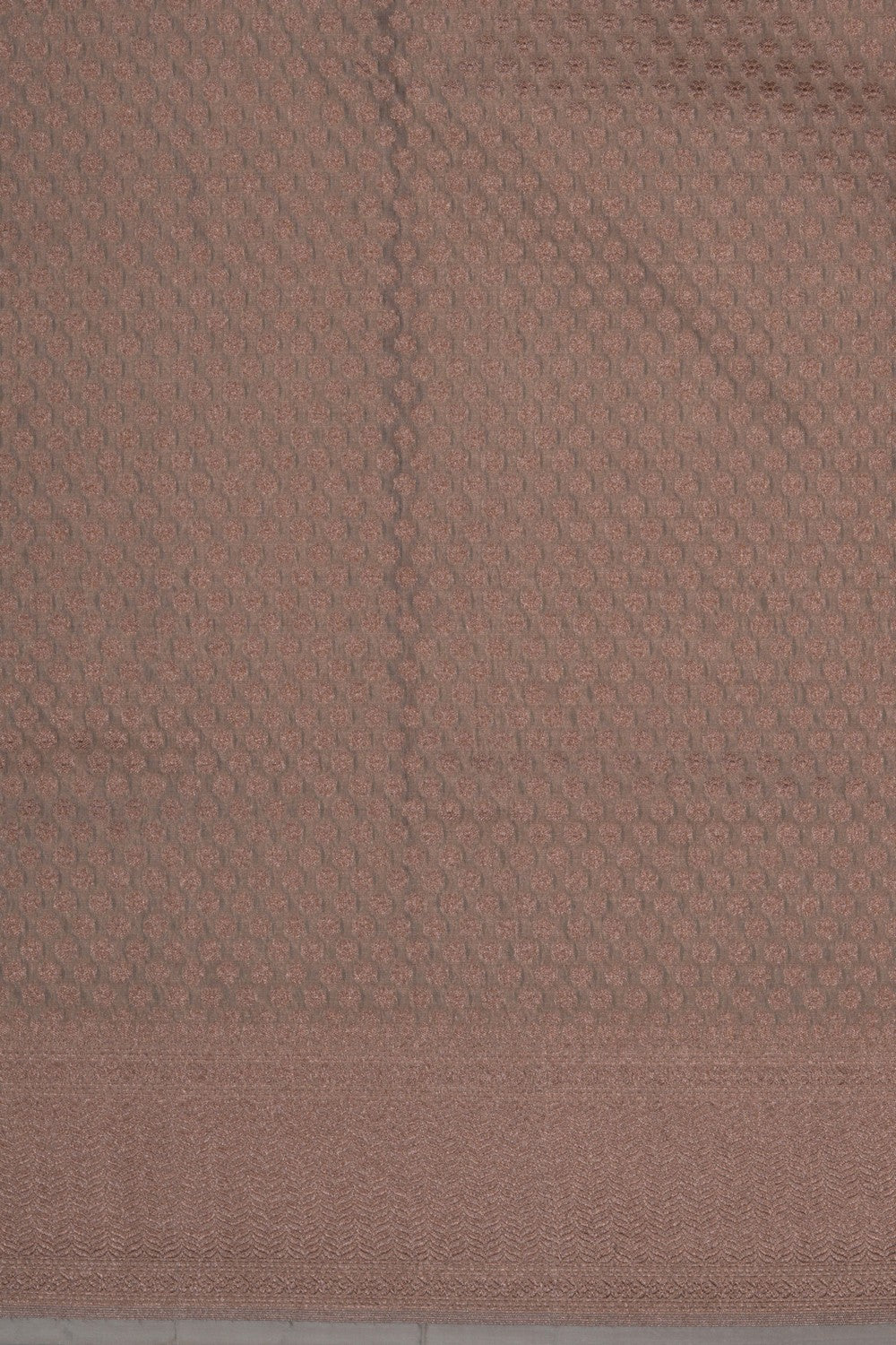 Image of Banarasi Katan Silk Off-White Saree