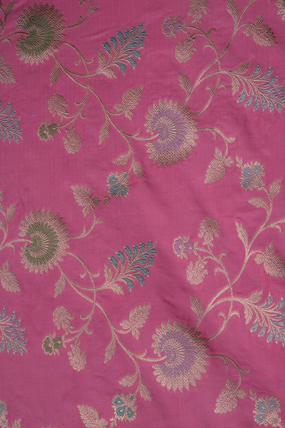 Image of Banarasi Katan Silk Pink Saree