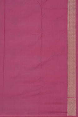 Image of Banarasi Katan Silk Pink Saree